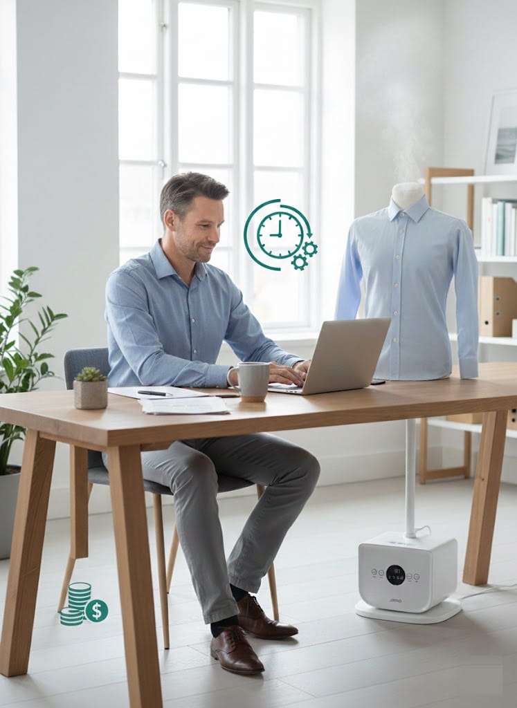 EzyTeq&trade; Automatic Ironing Machine 6+ Pro